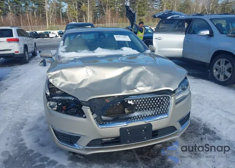 2017 Lincoln Mkz Reserve from USA, damaged, VIN 3LN6L5F99HR617778